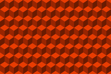 Poster - Abstract color vector background consisting of cubes and blocks. Seamless illustration with squares and hexagons.