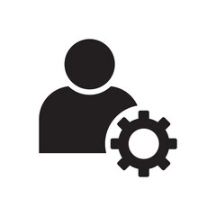 account setting icon sign symbol