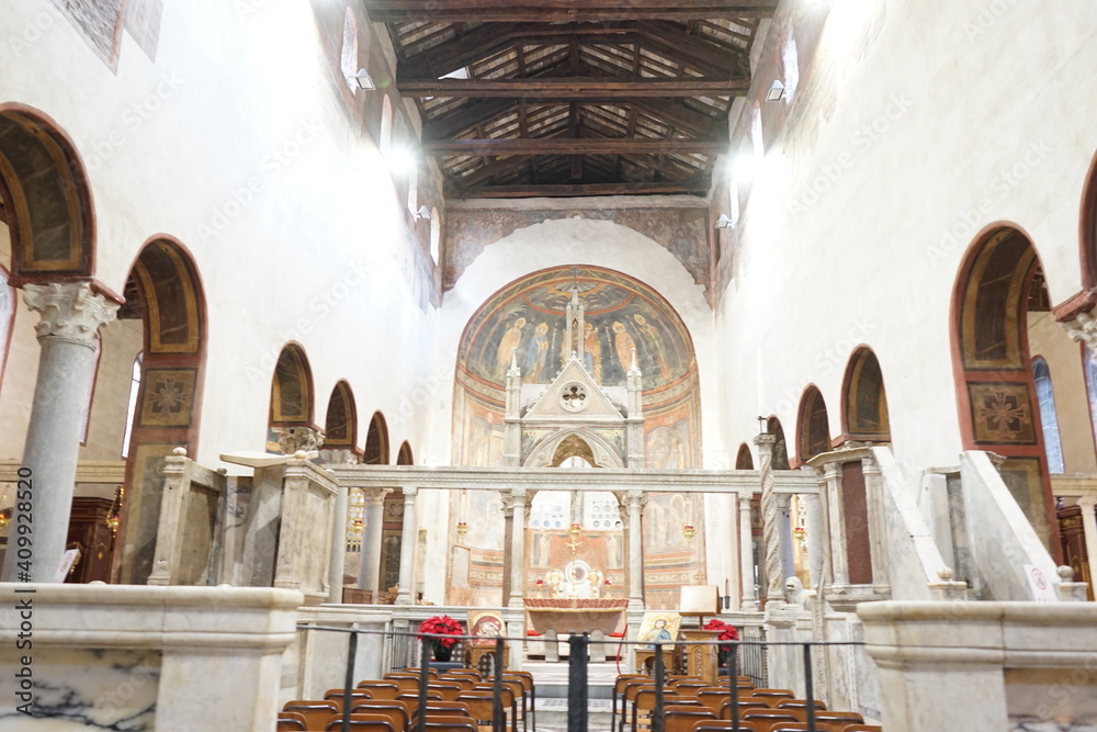 Santa Maria in Cosmedin Church, the place has Mouth of Truth
