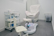© Gabriel Trujillo/ADDICTIVE STOCK - Interior of room for pedicure with medical chair and various equipment in modern beauty clinic