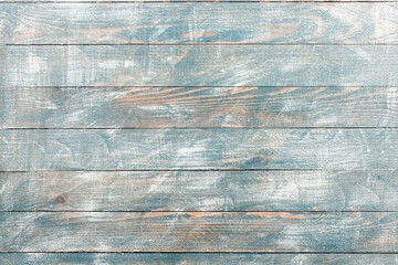 vintage blue wood background texture. old painted wood wall