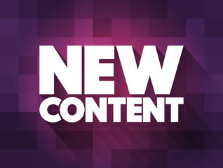 Poster - new content text quote, concept background