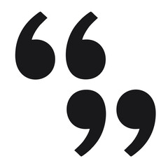 vector image of quotation marks