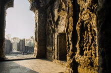 Ruins Of The Martand Sun Temple Under The Sunlight In India