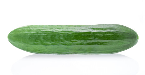 Canvas Print - cucumber isolated on white