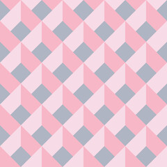 Poster - Geometric illusion pattern, seamless repeat pattern vector