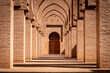 historic casbah ruin details, Morocco