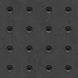 Gray metal-iron panel with circles texture.Seamless pattern background.