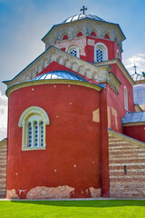 Wall Mural - Zica monastery near Kraljevo, Serbia