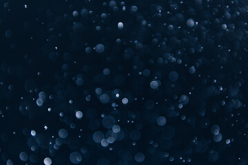abstract blue bokeh background