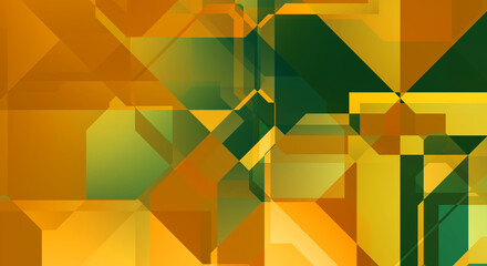 Trendy geometric abstract background in minimalistic flat style with dynamic composition.