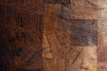 Wall Mural - a wooden  chopping board - texture close up