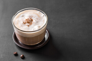 Canvas Print - Cappuccino coffee