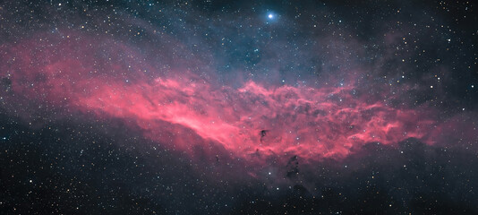 Wall Mural - space nebula background