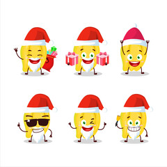 Wall Mural - Santa Claus emoticons with carambola cartoon character