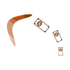 Poster - Cashback Boomerang Icon