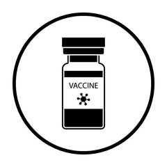 Sticker - Covid Vaccine Icon