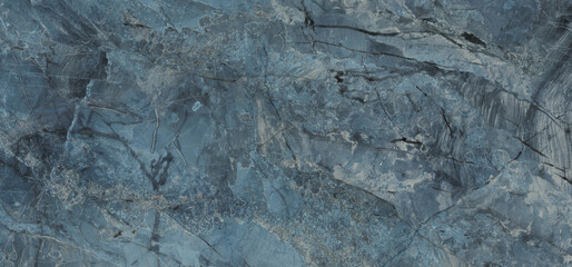 Wall Mural - blue marble texture background, Italian marbel with a dynamic pattern, Surface rock gray stone with a pattern of Emperador marbel, Close up of abstract texture with high resolution.