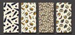 © Casoalfonso - Trendy seamless beer patterns. Set of brewing backgrounds for oktoberfest. Endless texture with pretzels and hop for wallpaper