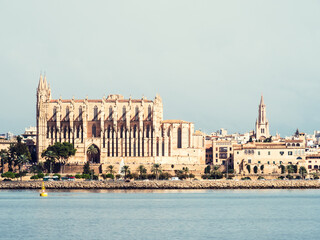 Sticker - Palma de Mallorca cathedral, Spain