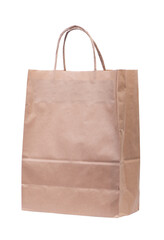 Canvas Print - Blank paper bag with handles