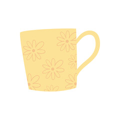 Poster - coffee mug icon vector design