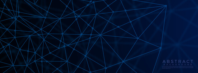 Wall Mural - modern geometric poly connected abstract background. poster, wallpaper, landing page. vector illustr