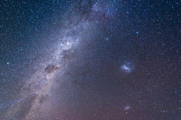 Wall Mural - beautiful african night sky, galaxy background