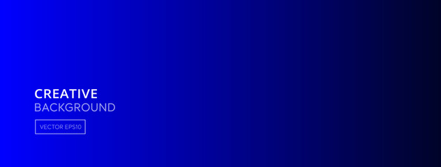 Wall Mural - abstract gradient dark blue banner background
