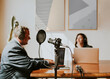 © rawpixel.com - Business podcast recording