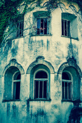 Wall Mural - Castle Bosiljevo, medieval castle owned by Frankopan family and now in a state of disrepair, Karlovac County, Croatia