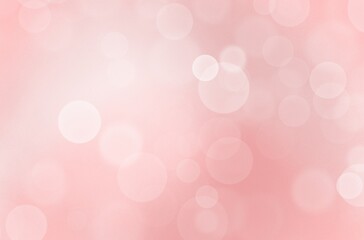 abstract pink background with bokeh