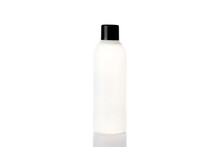 Plastic Bottle. Clear Water Shampoo Blank Cap Isolated On White. Mineral Cosmetic Soap Spray On Transparent Background. Antimicrobial Liquid Gel For Hand Hygiene.