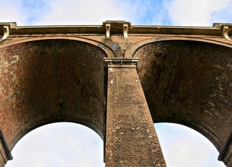 Two arches of the Ouse Valley Viaduct