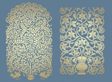 Paisley Floral Pattern, Textile , Rajasthan, Royal India	