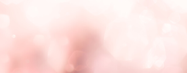 Wall Mural - abstract pink background with bokeh