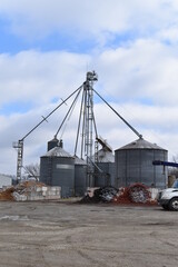 Canvas Print - Grain Elevator