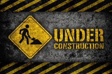 Under construction sign