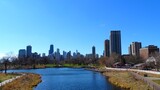 Fototapeta Miasta - North America, USA, Illinois, city of Chicago 