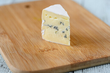 Wall Mural - Blue cheese with white mould