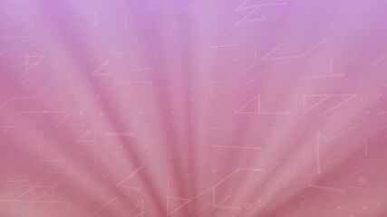 Poster - Abstract 3D illustration - beautiful vivid hi-tech abstract background, cyberpunk concept