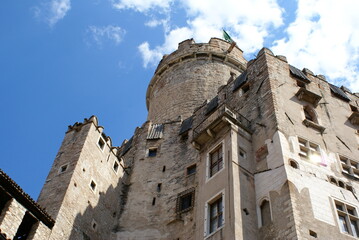 Wall Mural - Trento, Italy: external view of the tower of Buonconsiglio Castle