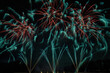 Colorful fireworks for the holiday