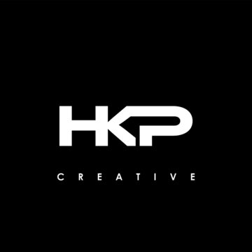 HKP Letter Initial Logo Design Template Vector Illustration