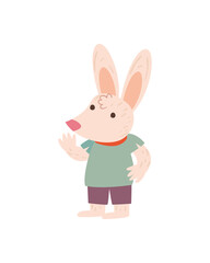 Wall Mural - rabbit cartoon isolated vector design