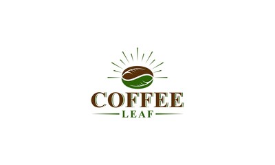 Sticker - Coffee glass logo accompanied by hot coffee steam suitable for cafe