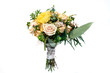 Yellow Rose Bouquet Front