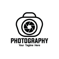 Wall Mural - Camera Photography Logo Icon Design Vector 