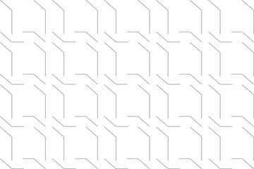 Wall Mural - abstract background pattern made with lines forming geometric shapes. modern, simple, minimal vector