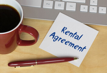 Poster - Rental Agreement